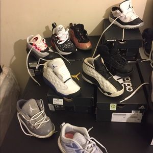 Nike , Jordan’s & adidas size 10